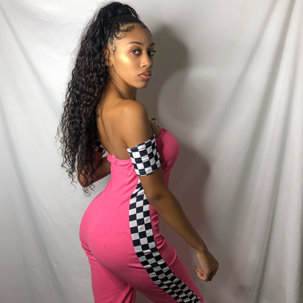 Pink Jumpsuit!